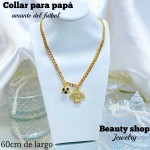 Collar caballero lujos oro chino
