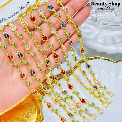 pulsera tulipan en tendencia (2.35*) 13.5&