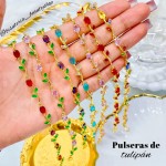 pulsera tulipan en tendencia (2.35*) 13.5&