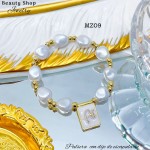 Pulsera con dije de escapulario 10& (1.92*)