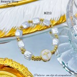 Pulsera con dije de escapulario 10& (1.92*)