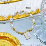 Pulsera con dije de escapulario 10& (1.92*)