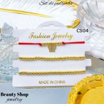 Set de pulsera en tendencia (2.8*) 15&