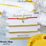 Set de pulsera en tendencia (2.8*) 15&