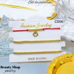 Set de pulsera en tendencia (2.8*) 15&