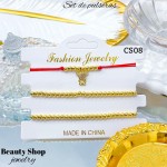 Set de pulsera en tendencia (2.8*) 15&
