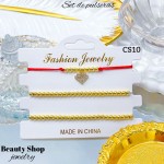Set de pulsera en tendencia (2.8*) 15&