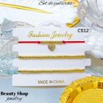 Set de pulsera en tendencia (2.8*) 15&