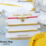 Set de pulsera en tendencia (2.8*) 15&
