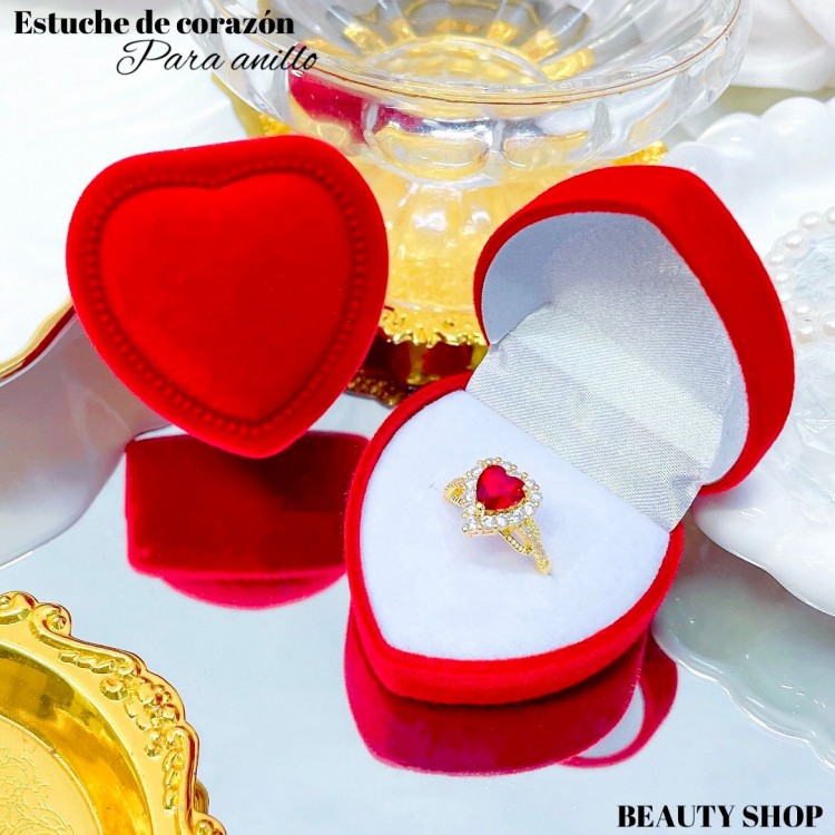 Cajita regalo de corazon