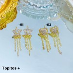 #+ zarcillo oro chino lujos 7& (1.4*)