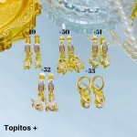 #+ zarcillo oro chino lujos 7& (1.4*)