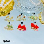 #+ zarcillo oro chino lujos 7& (1.4*)