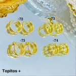 #+ zarcillo oro chino lujos 7& (1.4*)