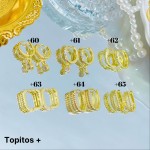 #+ zarcillo oro chino lujos 7& (1.4*)