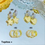 #+ zarcillo oro chino lujos 7& (1.4*)
