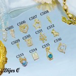 #0001 #C cadena con dije (solo dije 1.3$)cadena con dije 8.5&) (1.54*)