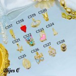 #0001 #C cadena con dije (solo dije 1.3$)cadena con dije 8.5&) (1.54*)