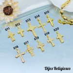 #4 #S cadena con dijes religiosos  solo dije 1$  (con cadena 5.5&) (1.36*)