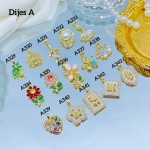 #0001#A Cadena con dije lujo (solo dije 1.65$）(9.5&) (1.78*)