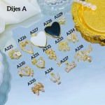 #0001#A Cadena con dije lujo (solo dije 1.65$）(9.5&) (1.78*)