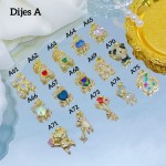 #0001#A Cadena con dije lujo (solo dije 1.65$）(9.5&) (1.78*)