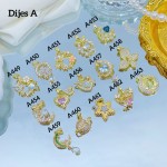 #0001#A Cadena con dije lujo (solo dije 1.65$）(9.5&) (1.78*)