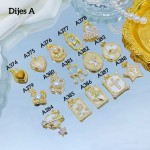 #0001#A Cadena con dije lujo (solo dije 1.65$）(9.5&) (1.78*)