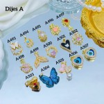 #0001#A Cadena con dije lujo (solo dije 1.65$）(9.5&) (1.78*)