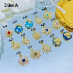 #0001#A Cadena con dije lujo (solo dije 1.65$）(9.5&) (1.78*)