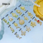 #0001#A Cadena con dije lujo (solo dije 1.65$）(9.5&) (1.78*)