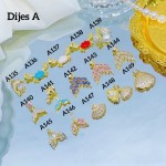 #0001#A Cadena con dije lujo (solo dije 1.65$）(9.5&) (1.78*)