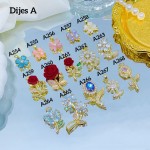 #0001#A Cadena con dije lujo (solo dije 1.65$）(9.5&) (1.78*)