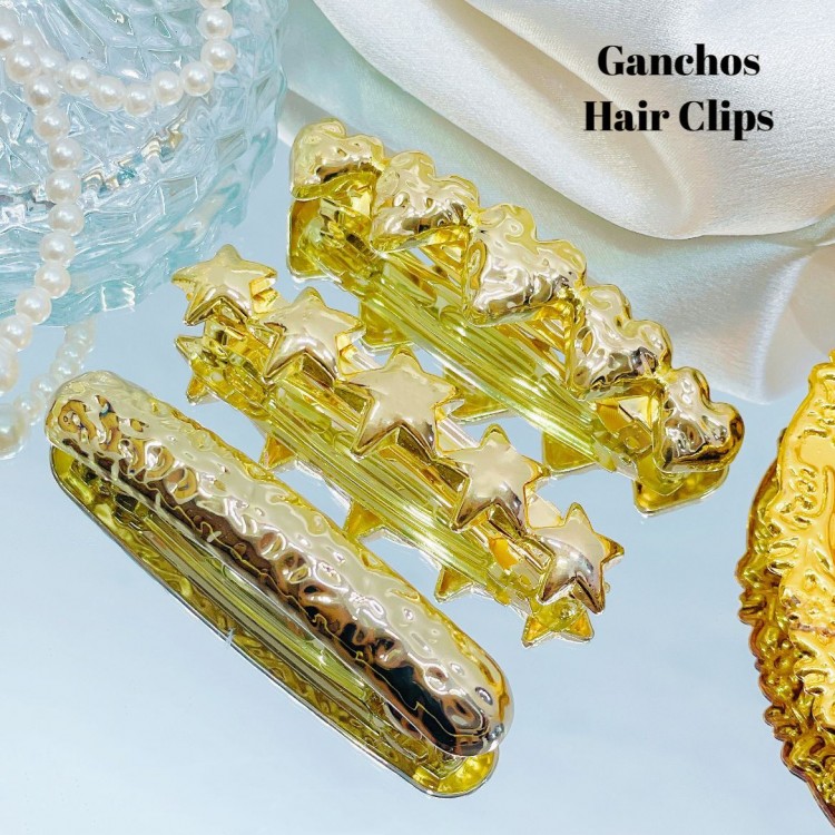 Ganchos Hair Clips chunky 7&(1.05*)