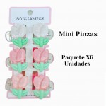 Paquetex6 de ganchitos en tendencia 8& (1.36*)