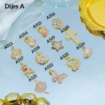 #0001#A Cadena con dije lujo (solo dije 1.65$）(9.5&) (1.78*)