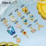 #0001#A Cadena con dije lujo (solo dije 1.65$）(9.5&) (1.78*)
