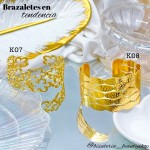 pulsera rigida elegante oro chino 10& (1.75*)