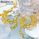 pulsera rigida elegante oro chino 10& (1.75*)