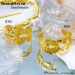 pulsera rigida elegante oro chino 10& (1.75*)