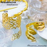 pulsera rigida elegante oro chino 10& (1.75*)