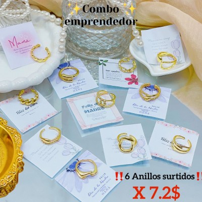 #1 Combo emprendedor diq de las madres 6 por 7.20$ (5.04*)
