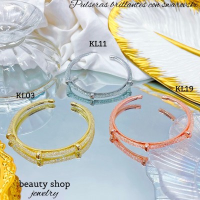 pulsera catier brillante 3 por 7.50$ (5.25*)