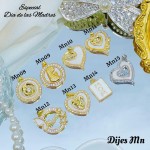 #09#zm Dije (1.85$)dia de la madre con cadena  (9.5&) (1.78*)