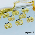 #1 #r Argolla piedras blanco (&5) (0.9*)