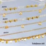 tobillera religiosa sencilla