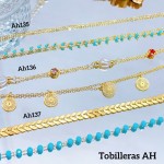 tobillera religiosa sencilla