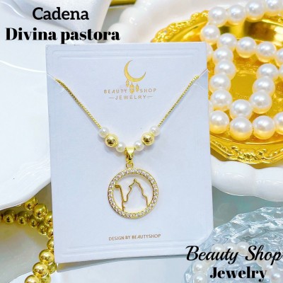 cadena religiosa con balines