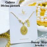 cadena religiosa doble dije con balines cadena religiosa doble dije con balines