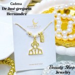 cadena religiosa doble dije con balines cadena religiosa doble dije con balines